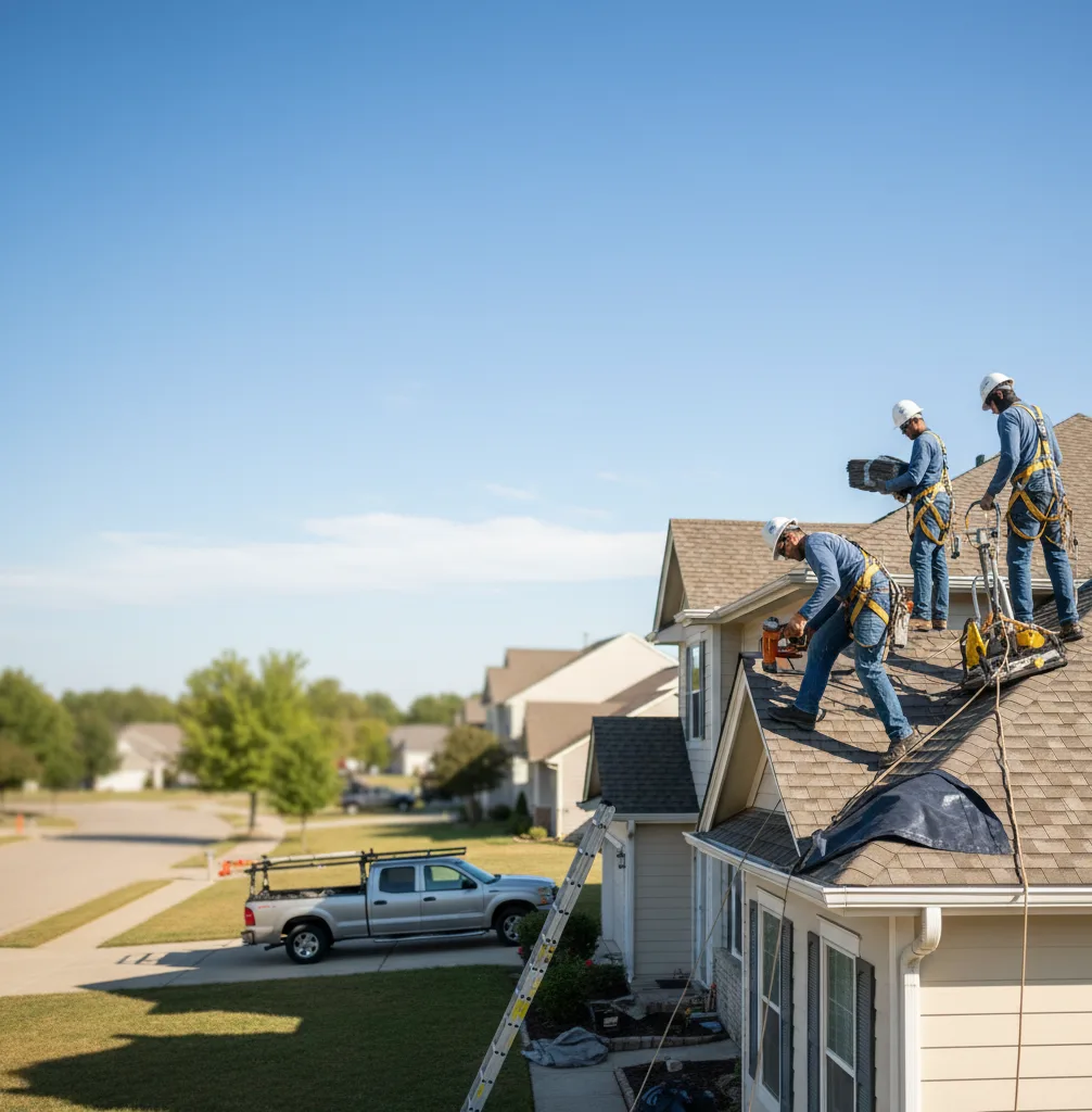 Flat Roof Repair in Williamsville, IL